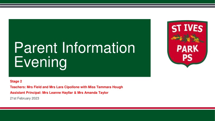St. Ives Park Public School Information Overview