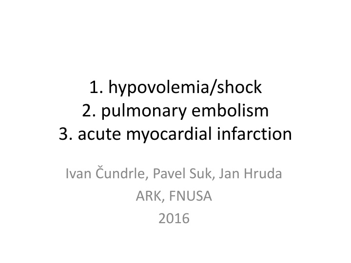 Shock: Causes, Phases, and Pathophysiology