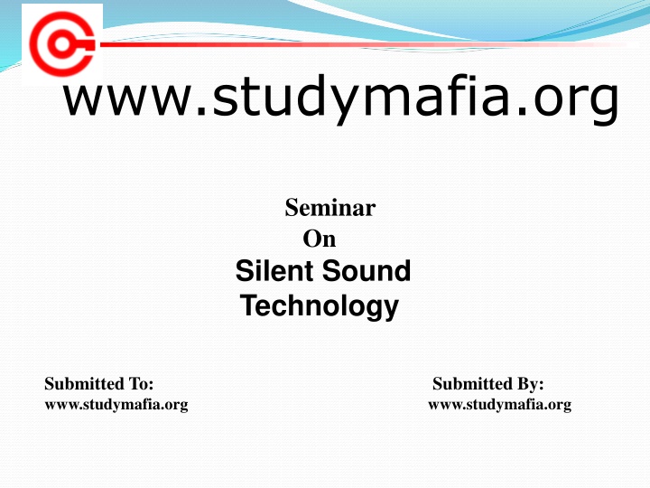 Silent Sound Technology: A Revolution in Communication