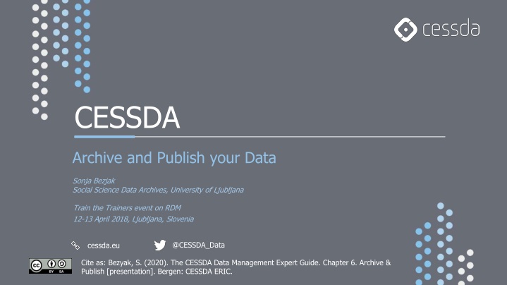 Effective Data Archiving and Publishing Strategies for Researchers