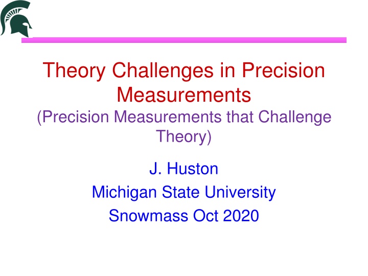 Advancing Precision Measurements in High-Energy Physics