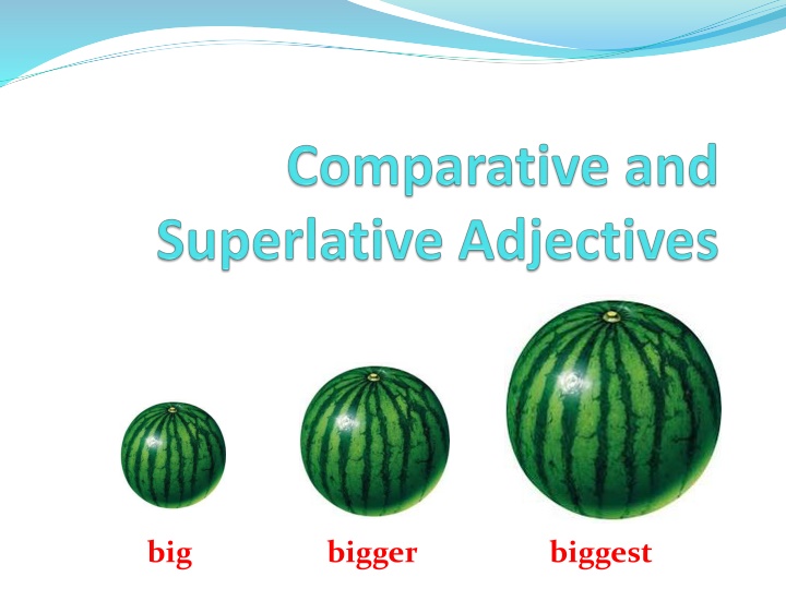 Comparatives and Superlatives of Adjectives: Rules and Examples
