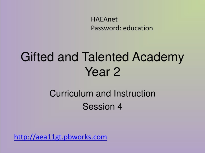 Enhancing Gifted Education Curriculum Strategies