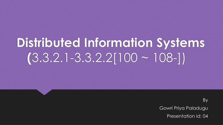 Vertical Fragmentation in Distributed Information Systems