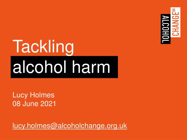 Transforming Society: Tackling Alcohol Harm Through Policy Changes and Support Programs