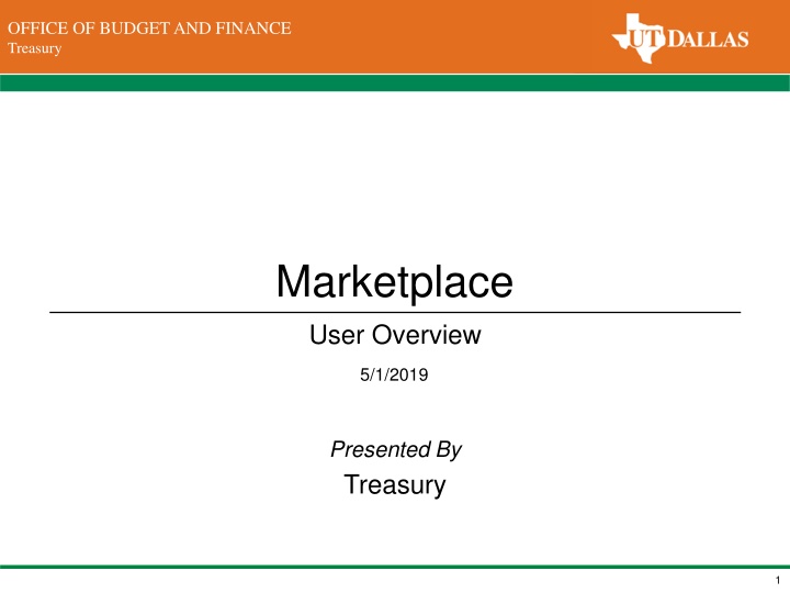 Division of Finance Office Overview