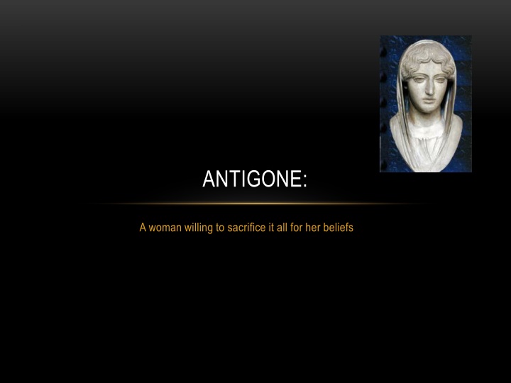 Antigone's Struggle: A Tale of Sacrifice and Defiance