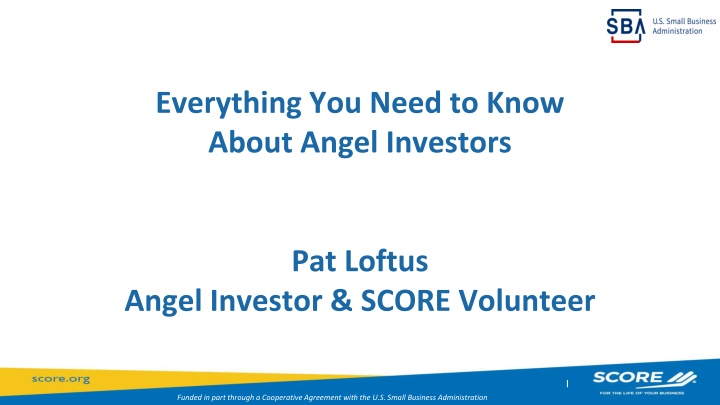 Comprehensive Guide on Angel Investors by Pat Loftus