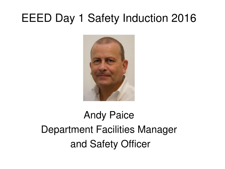 College Safety Guidelines and Emergency Procedures