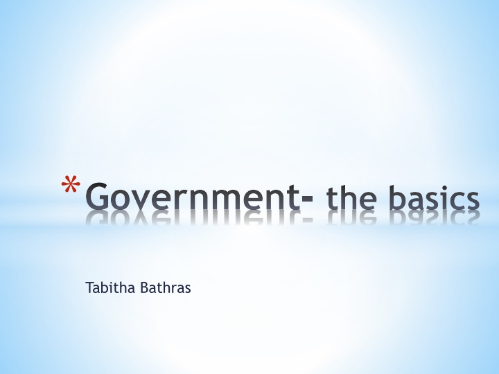 Government and Civic Engagement in Maryland Schools