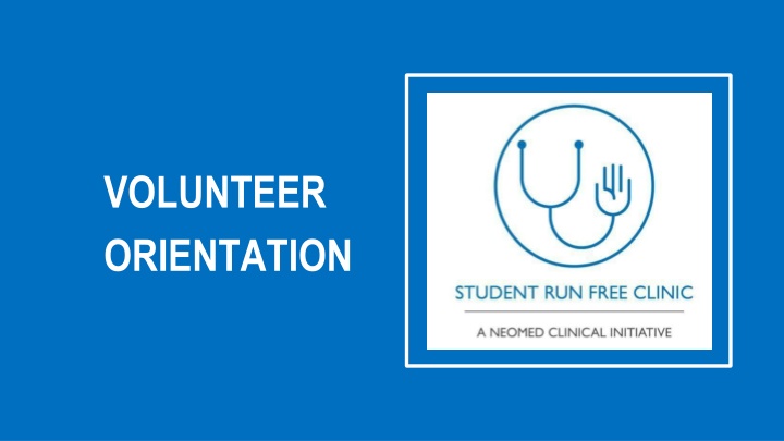 Student-Run Free Clinic at NEOMED