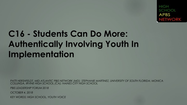 Empowering Student Voice in High Schools: Strategies and Benefits