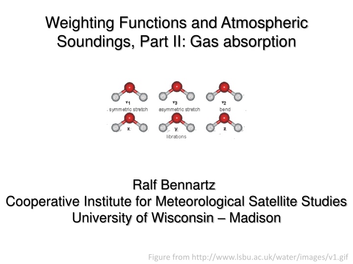 Gas Absorption and Atmospheric Soundings: Principles and Applications