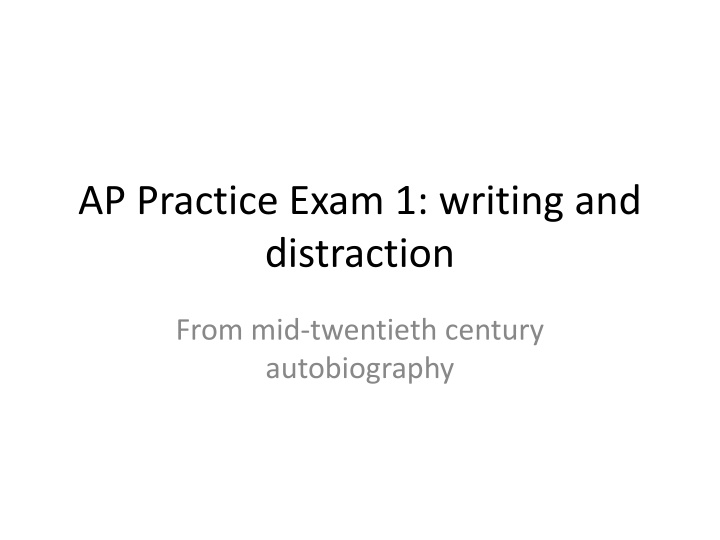 Mastering AP English Literature Exam Techniques