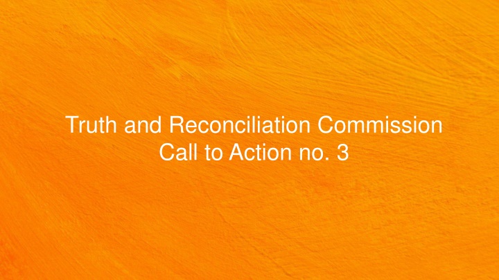 Call to Implement Jordan's Principle for Indigenous Children