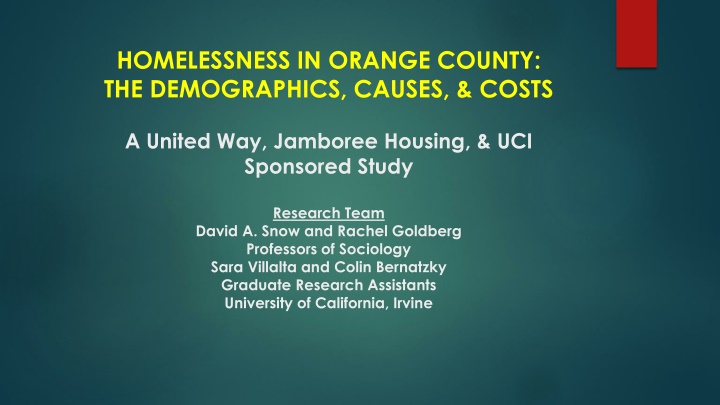 Homelessness in Orange County