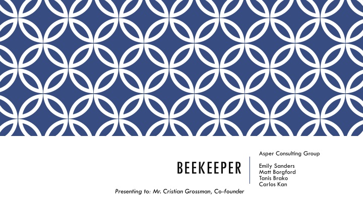 Transforming Beekeeper: Strategy for Sustainable Growth