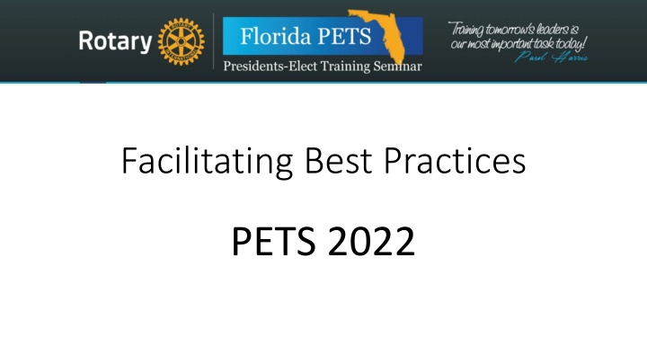 Facilitating Best Practices for PETS 2022