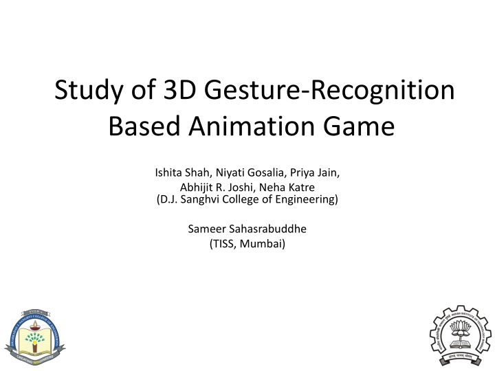 Innovative 3D Gesture Recognition for Educational Gaming