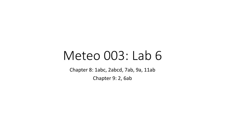 Atmospheric Stability and Lapse Rates in Meteorology