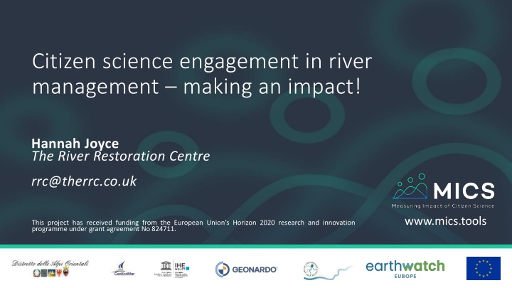 Engaging Citizens for River Management Impact