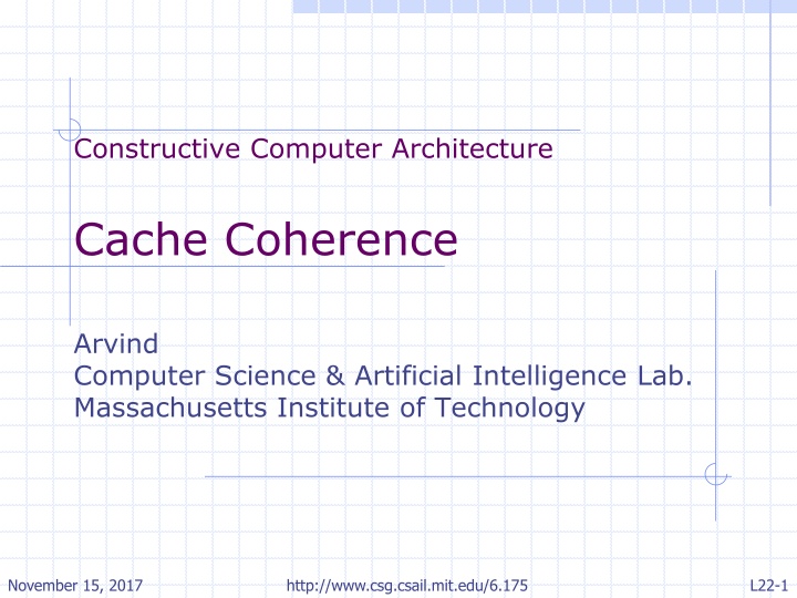 Cache Coherence in Computer Architecture
