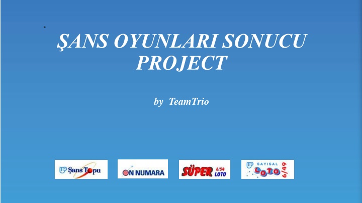 Innovative Lottery Results Checking Solution by TeamTrio