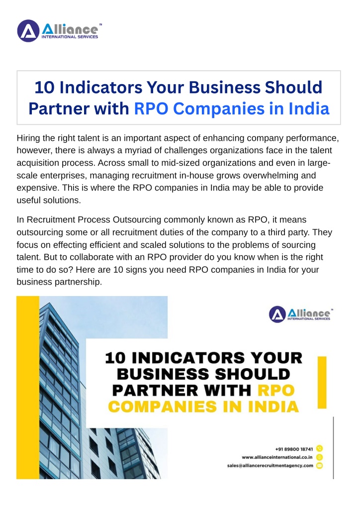 10 indicators your business should partner with n.w
