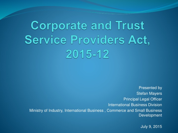 Enhanced Anti-Money Laundering and Corporate Regulation Framework