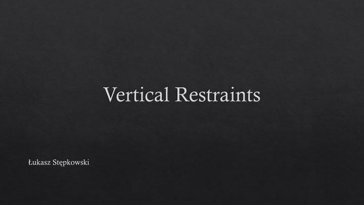Vertical Restraints in Company A's Distribution Policy