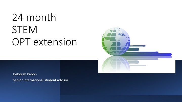 24-Month STEM OPT Extension Eligibility