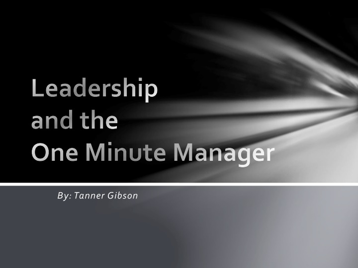 Leadership Styles and Behaviors in 