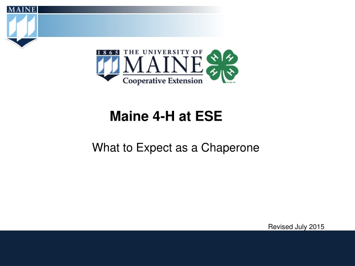 ESE 4-H Chaperone Guide: Responsibilities and Tips