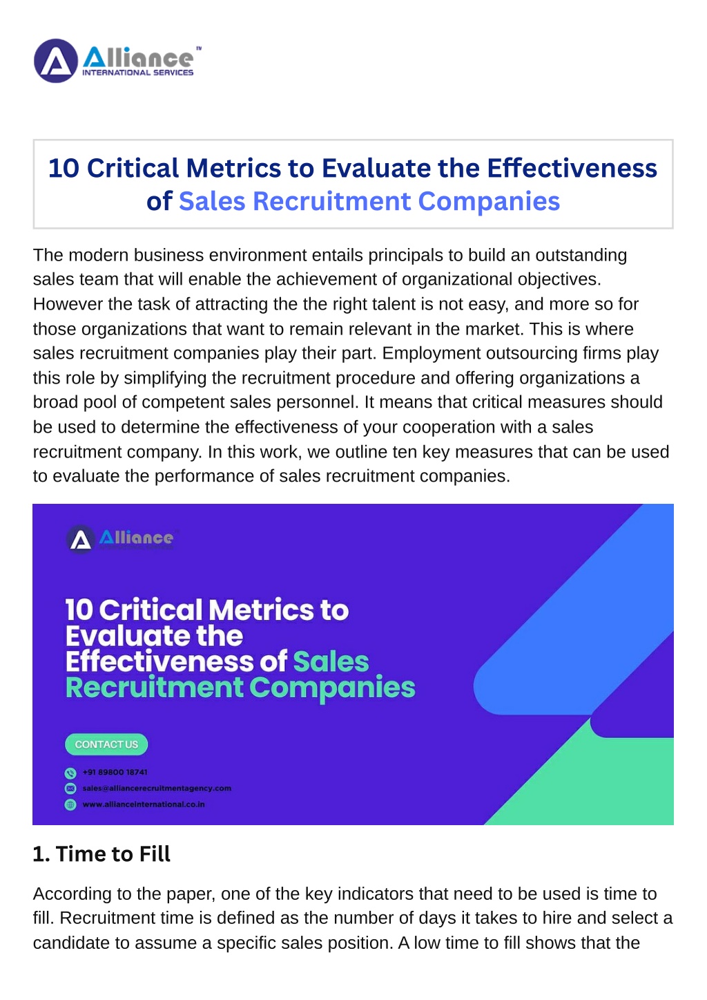 10 critical metrics to evaluate the e ectiveness l.w