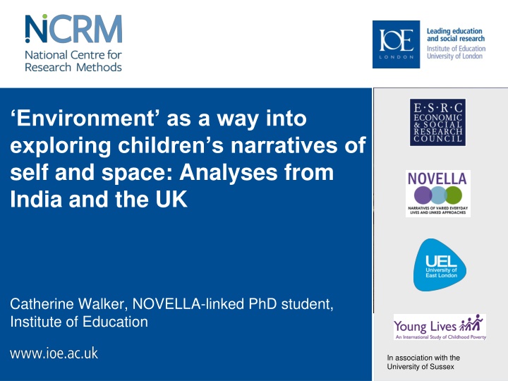Children's Narratives of Self and Space Through Environmental Engagement