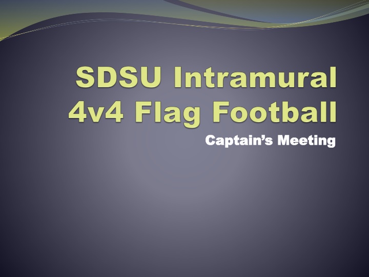 Intramural Sports Guidelines and Policies for Participants