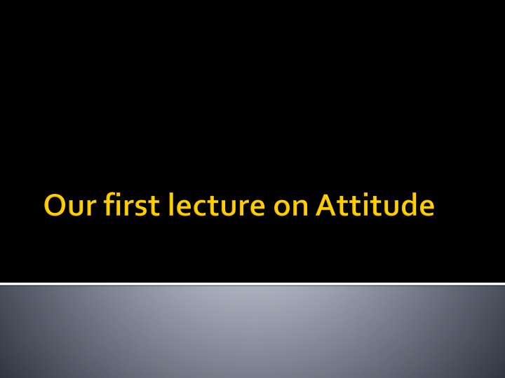 Personality Traits and Attitudes: A Comprehensive Analysis