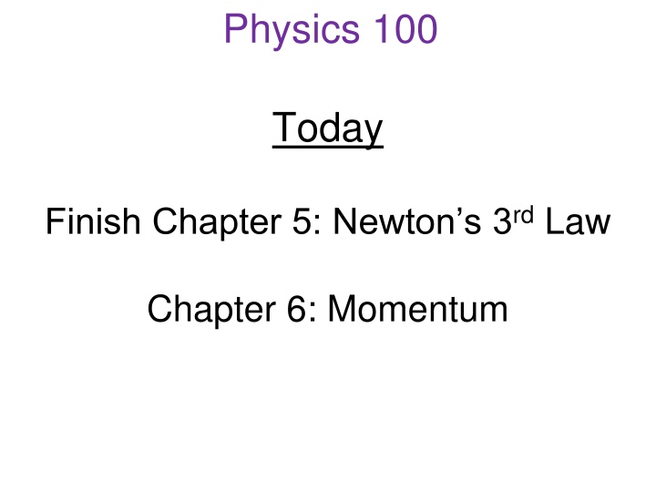 Momentum and Impulse in Physics