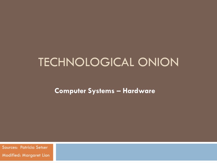 Computer Hardware: Types and Functions