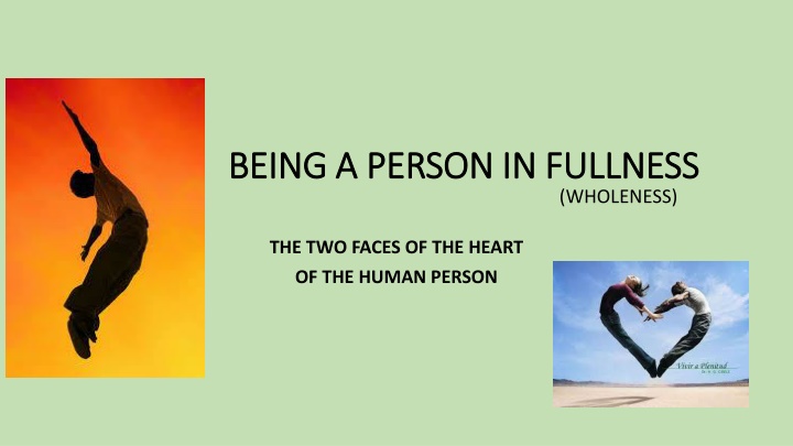 Personal Growth and Harmony in Human Existence