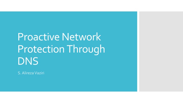 Proactive Network Protection Through DNS Security Insights