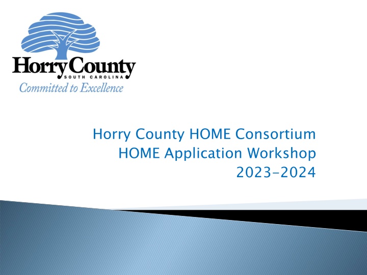 Horry County HOME Consortium: Funding and Eligible Activities Overview