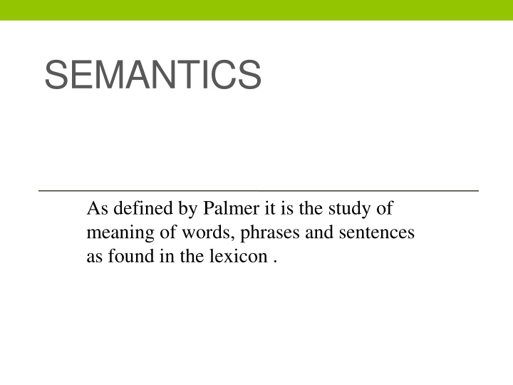 Historical Semantics: Evolution of Meaning in Words