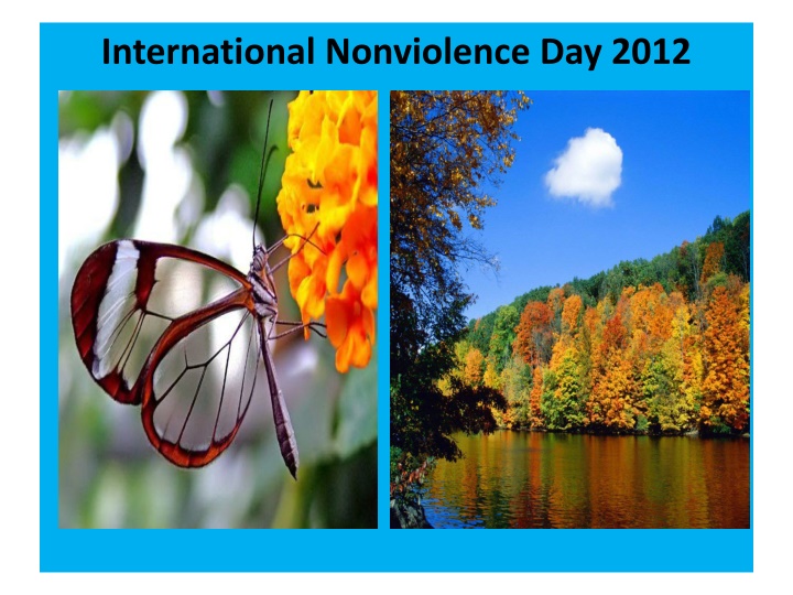Nonviolence - Embracing Love and Justice