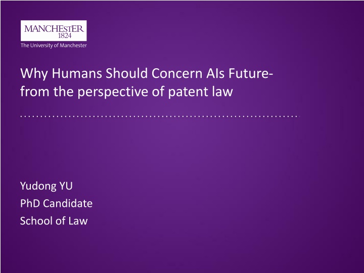 Implications of AI Development on Patent Law Concerns