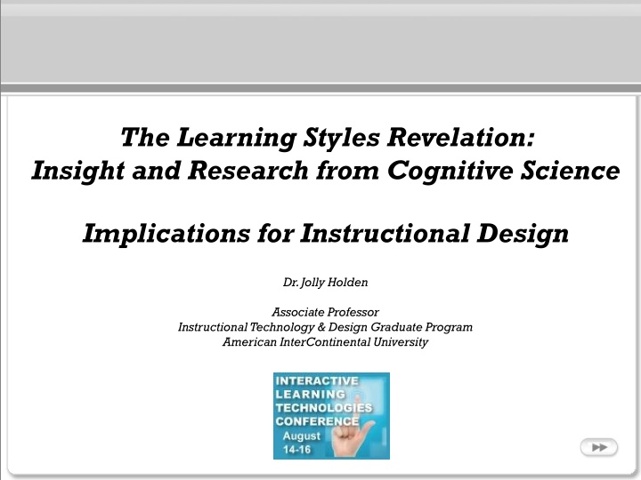 Learning Styles and Instructional Design: Debunking Misconceptions