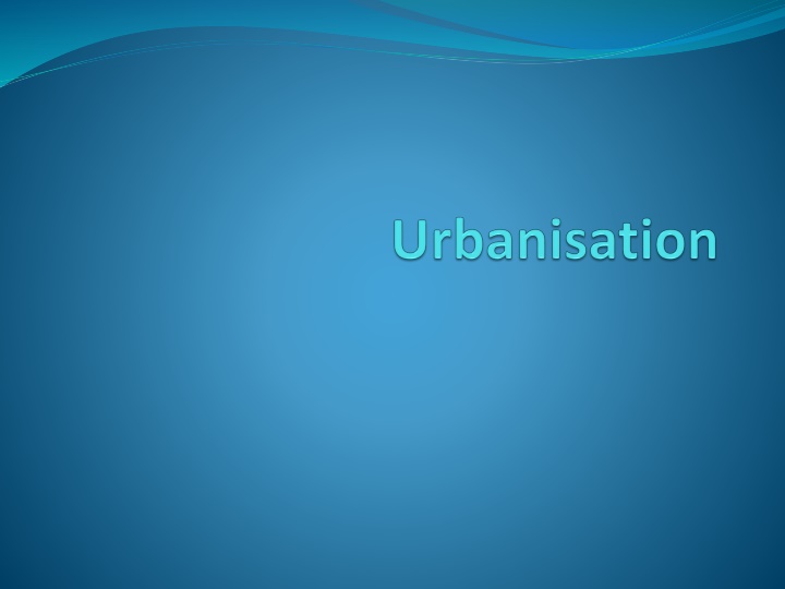 The Concept and Impact of Urbanization