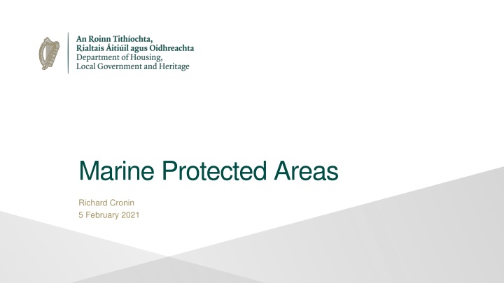 Marine Protected Areas: Importance and Coverage in the Northeast Atlantic