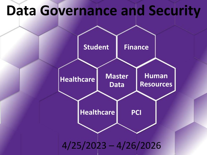 Data Governance and Security in Higher Education Institutions
