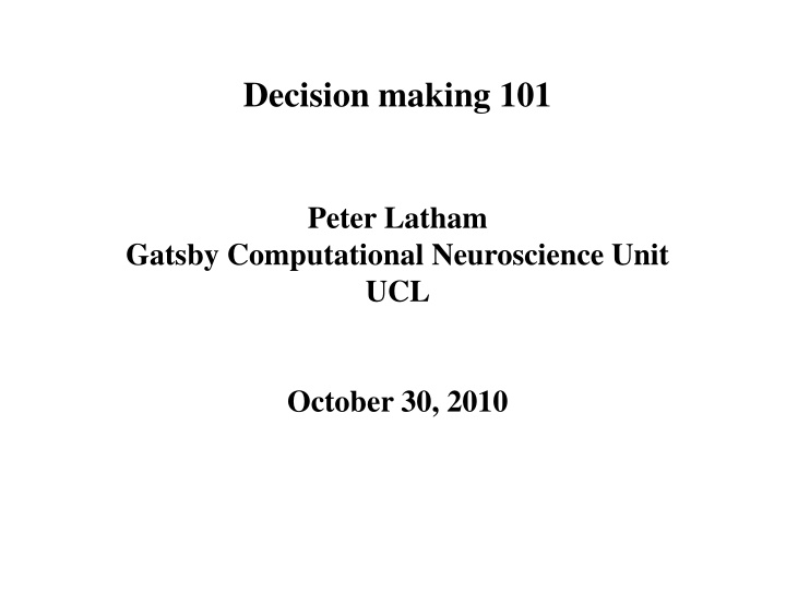 Challenges in Decision Making: Understanding the Complexity of Making Good Choices